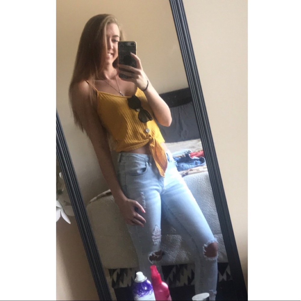 Rue 21 mid rise ankle jeggings